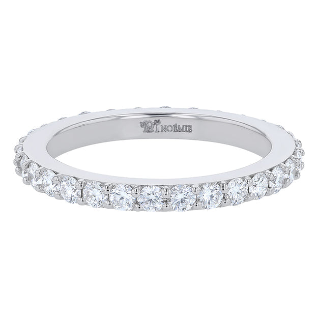 1 Carat Diamond Eternity Band Ring - 18K Gold | VS Clarity Natural Diamonds