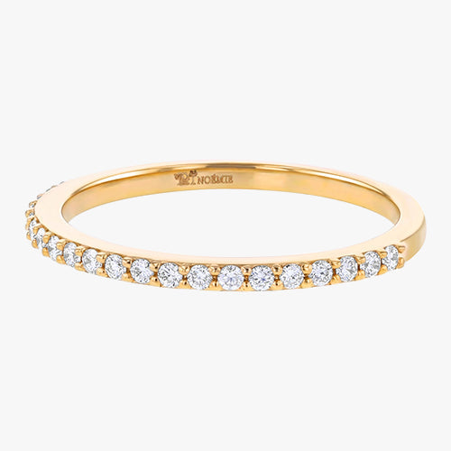 0.20 Carat Diamond Half Eternity Ring - 18K Gold | VS Clarity