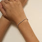 0.50 Carat Diamond Half Tennis Bracelet - 14K Gold | VS Clarity Natural Diamonds