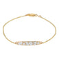 Confetti Diamond Multi Shape Bracelet - 18K Gold | VS Clarity Natural Diamonds