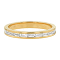 Eternity Baguette in Channel Setting - 18K Gold | VS Clarity Natural Diamonds