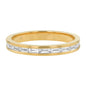Eternity Baguette in Channel Setting - 18K Gold | VS Clarity Natural Diamonds