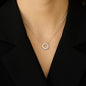 Sunburst Diamond Necklace - 18K Gold | VS Clarity Natural Diamonds