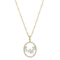 Floating Multi Shape Halo Pendant - 14K Gold | VS Clarity Lab Grown Diamonds