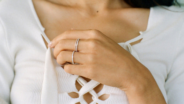 Diamond Eternity Band Ring - 18K Gold | VS Clarity Natural Diamonds