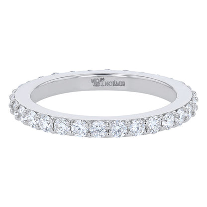 1 Carat Diamond Eternity Band Ring - 18K Gold | VS Clarity Natural Diamonds