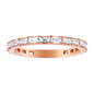 Eternity Baguette Diamond Band Ring - 18K Gold | VS Clarity Natural Diamonds