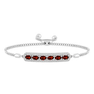 Birthstone Family Bolo Bracelet