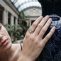 Floral Alchemy Two-Toned Diamond Ring - Sterling Silver | VS Clarity Lab Diamonds